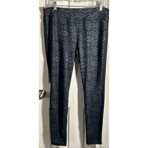 Danskin Now‎ Fitted Leggings Geometric Print Womens Large L 12-14